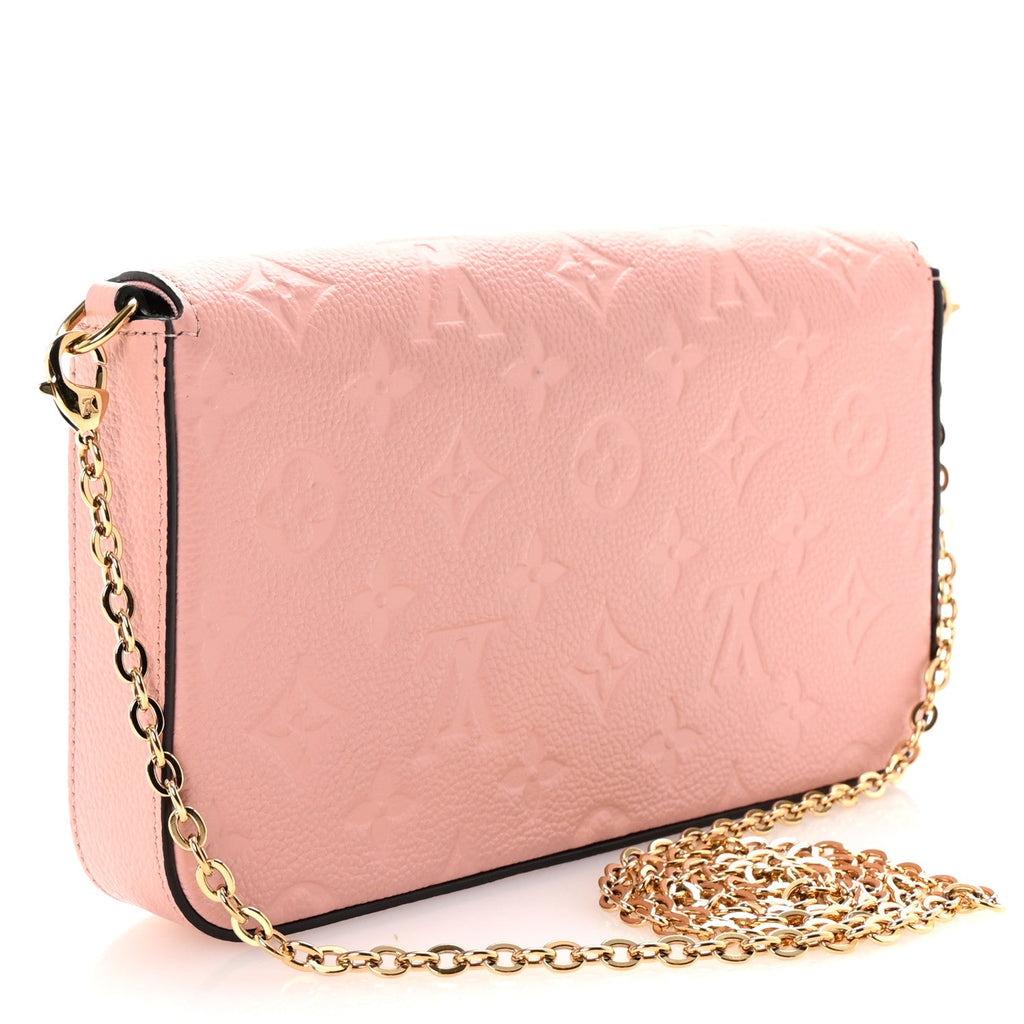 Empreinte Pochette Felicie Chain Wallet Rose Poudre