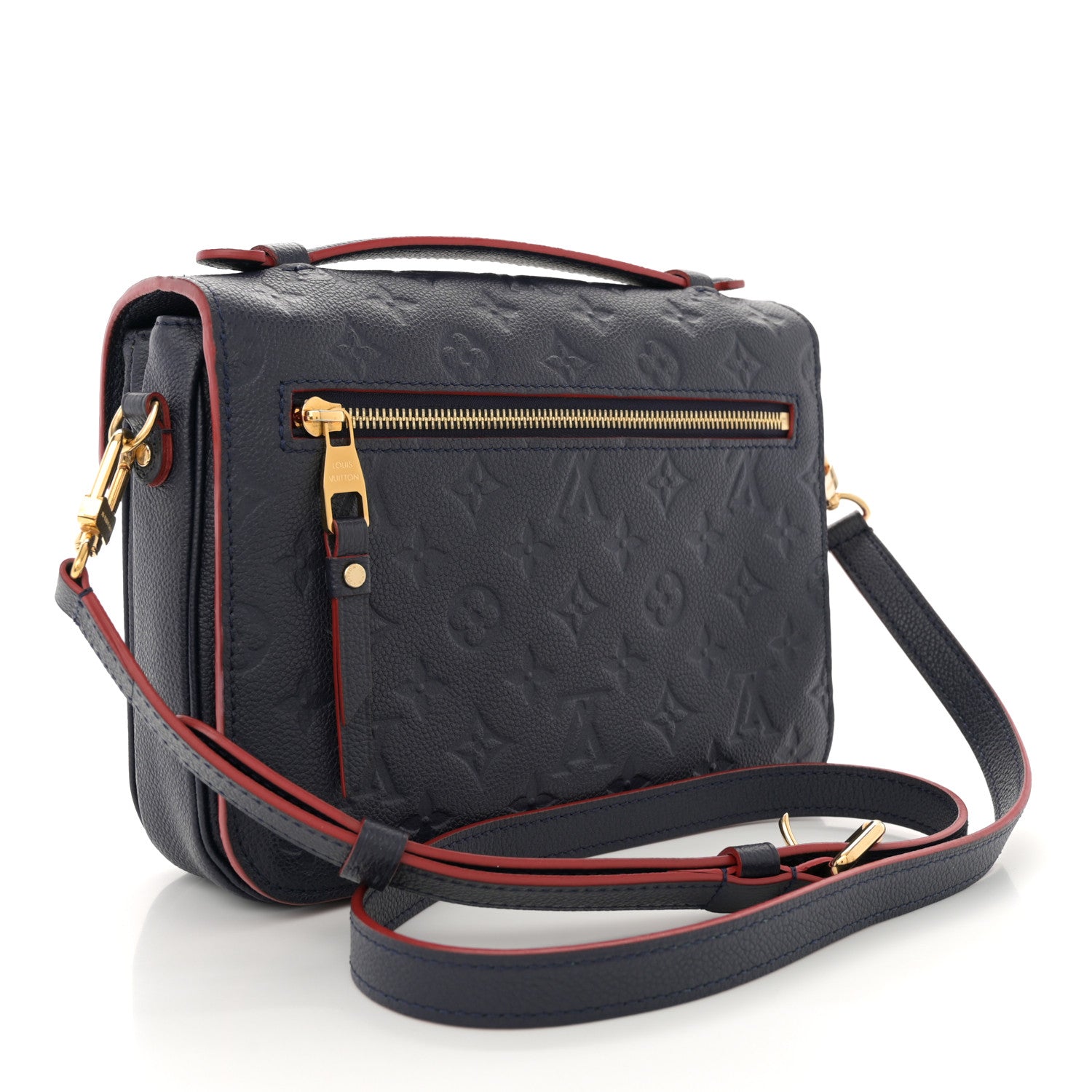 Empreinte Pochette Metis Marine Rouge
