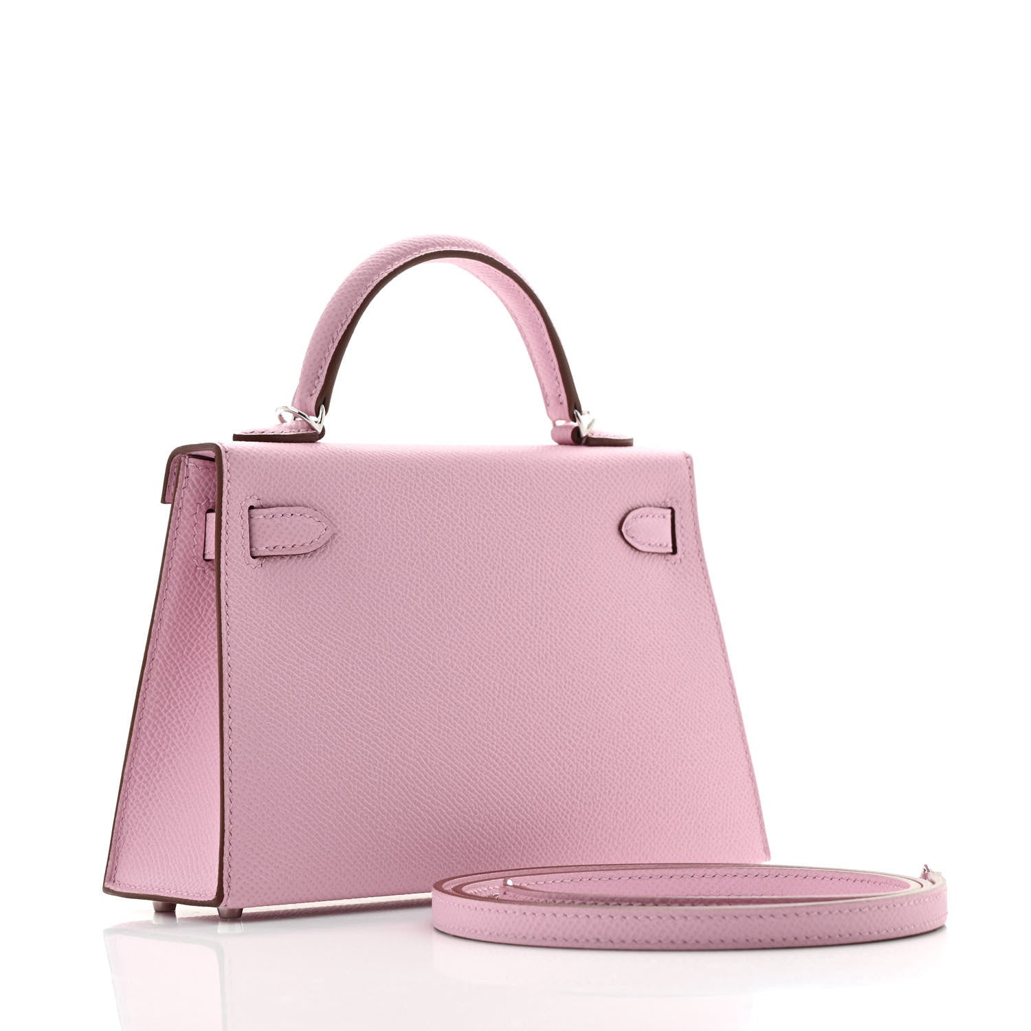 Epsom Mini Kelly Sellier 20 Mauve Sylvestre
