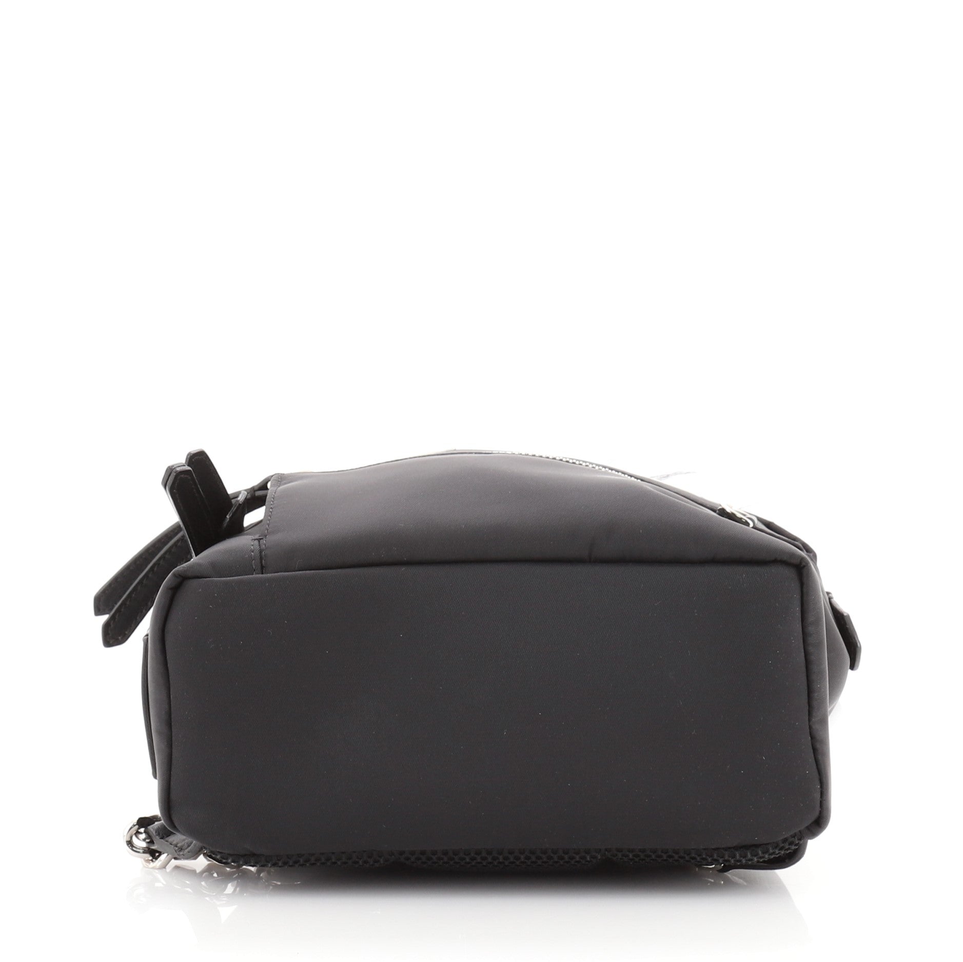 Monster Backpack Nylon with Leather and Fur Mini