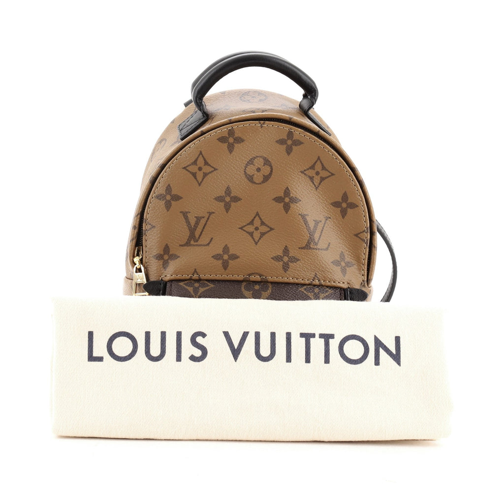 Palm Springs Backpack Reverse Monogram Canvas Mini