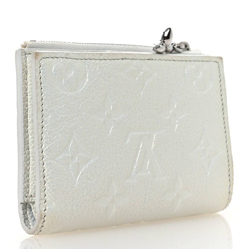 Empreinte Monogram Flower Lisa Wallet Snow