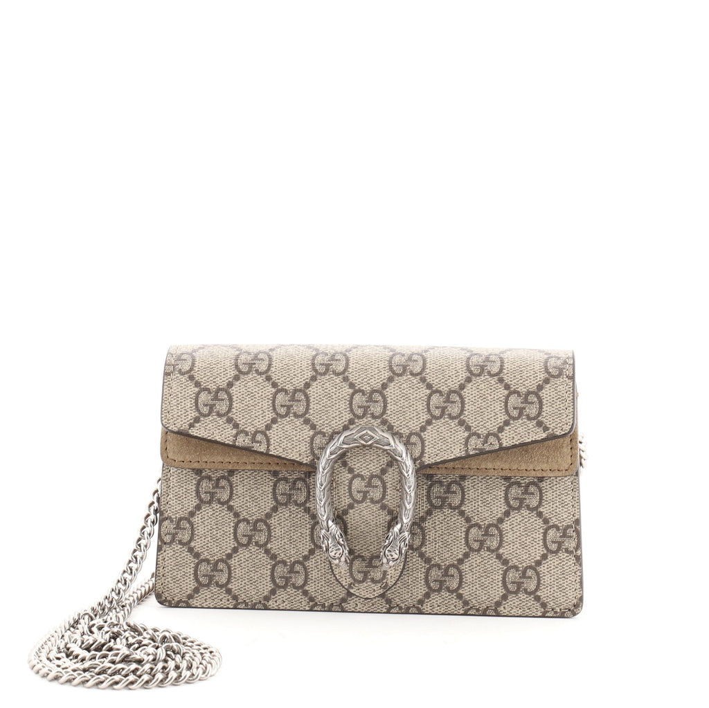 Dionysus Bag GG Coated Canvas Super Mini