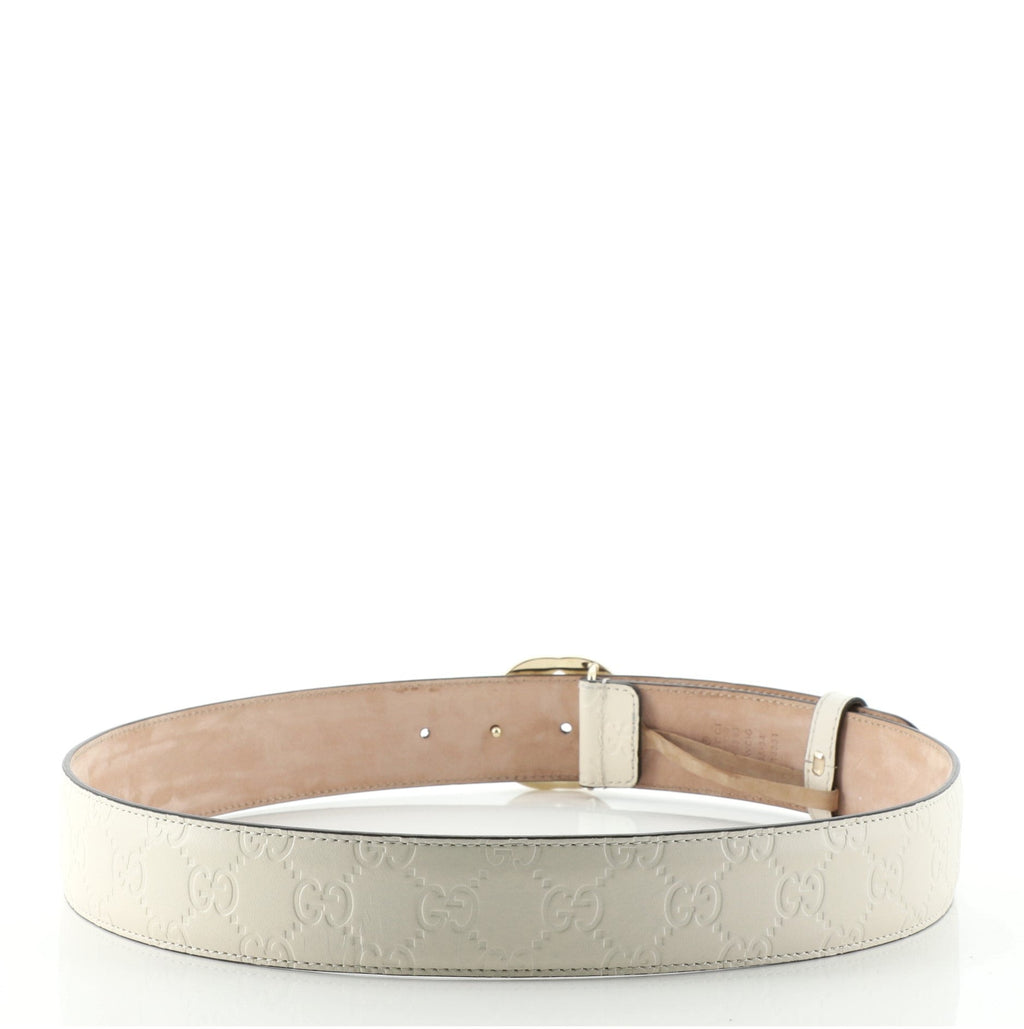 Interlocking G Belt Guccissima Leather Wide 85