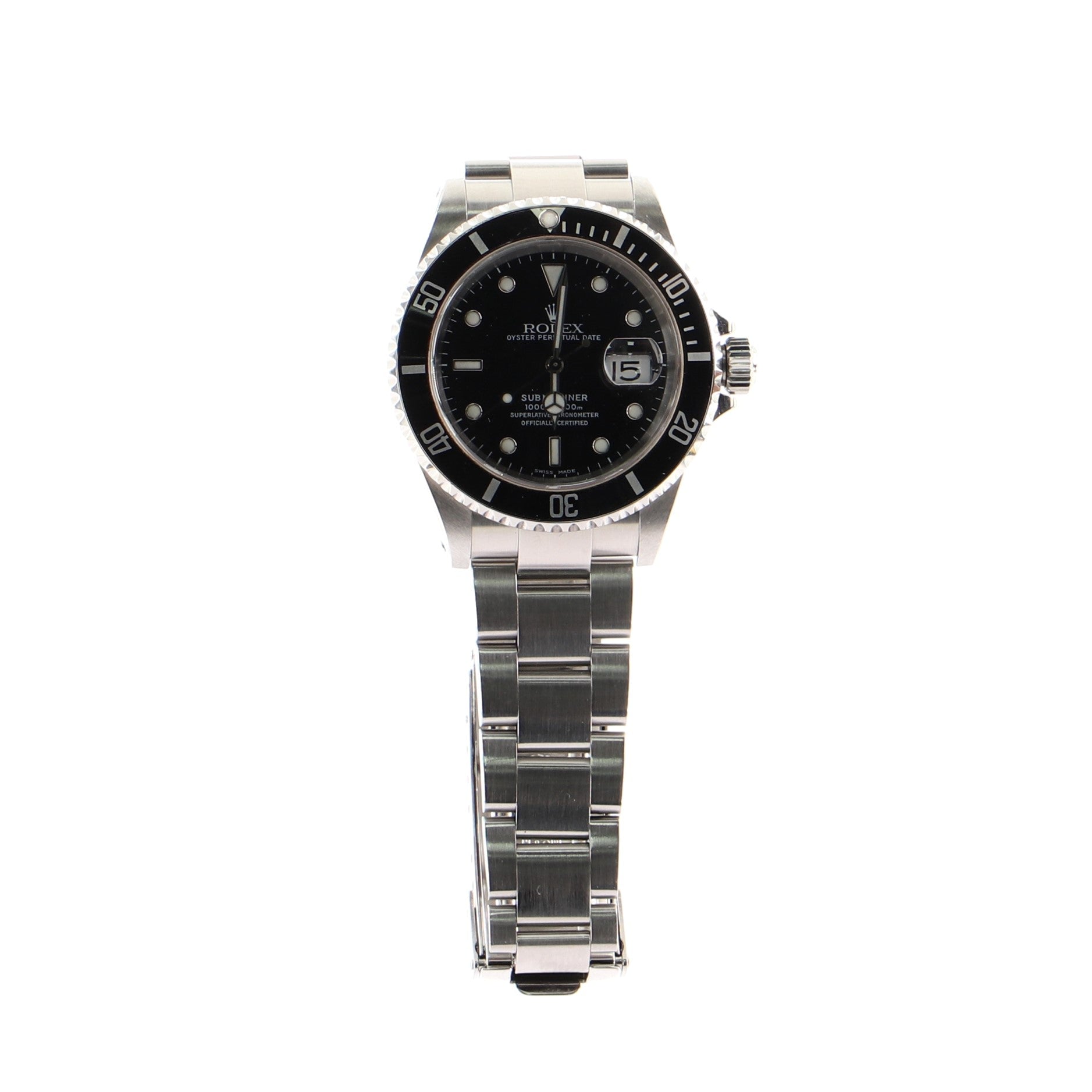Oyster Perpetual Submariner Date Automatic Watch Stainless Steel 40
