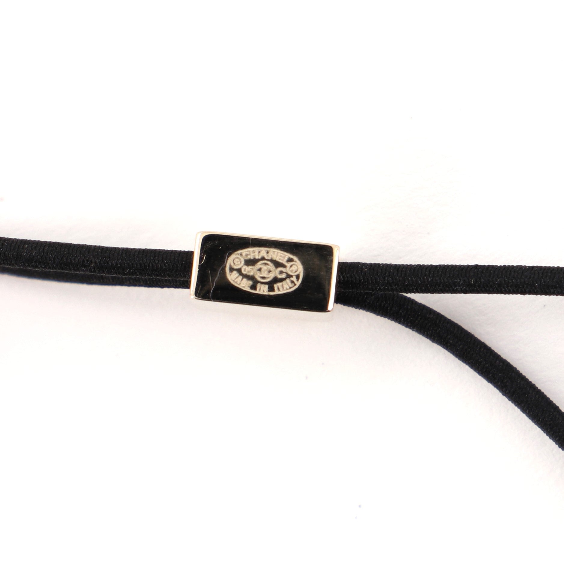 Cambon Cube Hair Tie Resin XS
