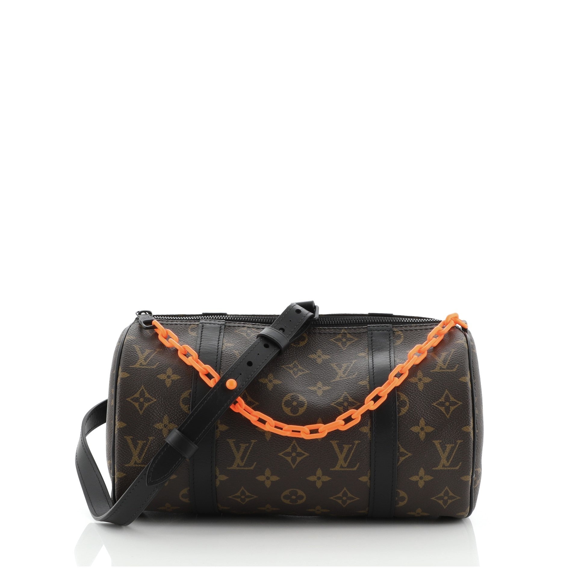 Solar Ray Papillon Messenger Monogram Canvas Mini