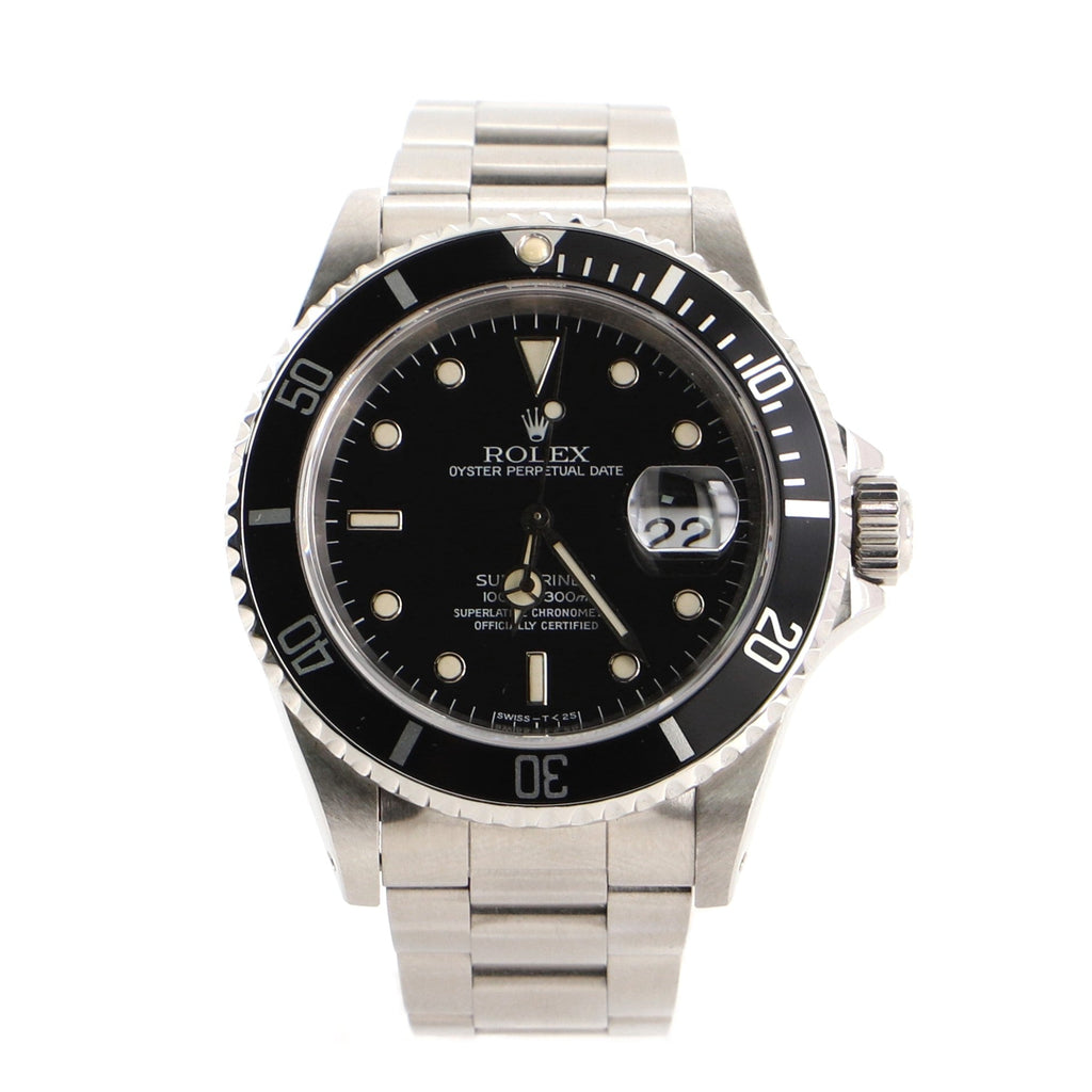 Oyster Perpetual Submariner Date Automatic Watch Stainless Steel 40