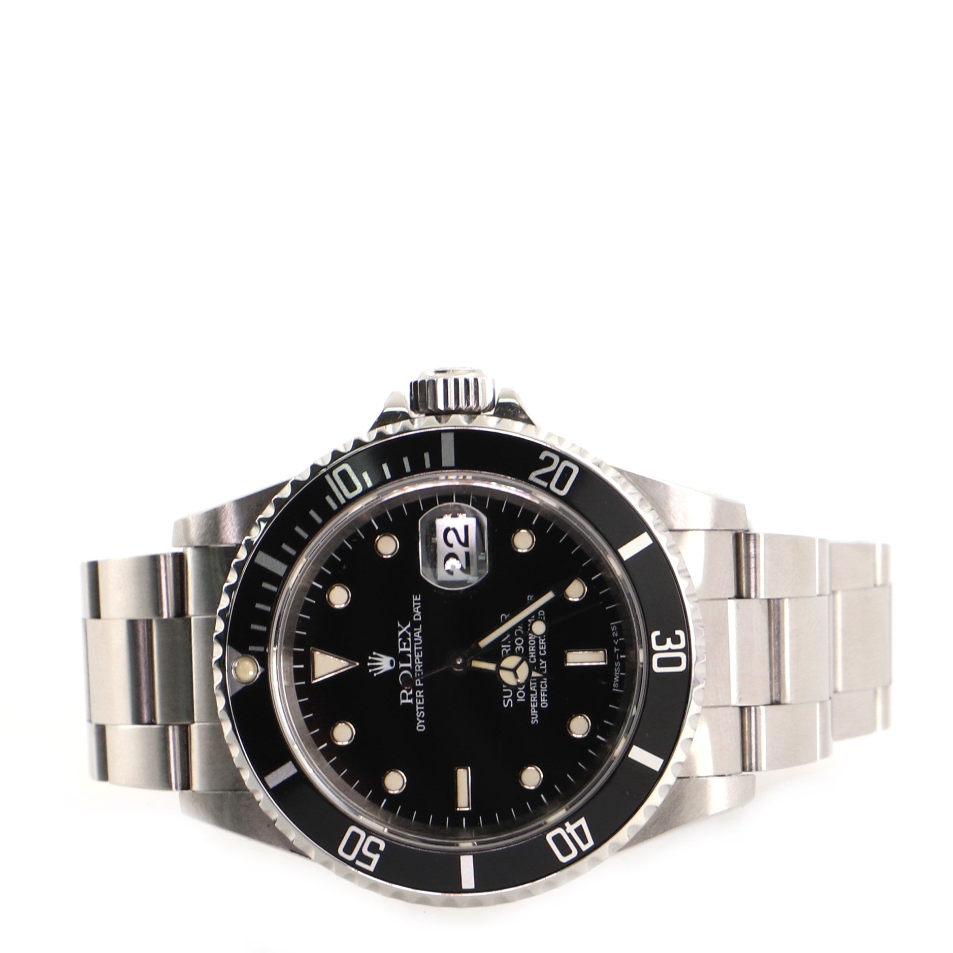 Oyster Perpetual Submariner Date Automatic Watch Stainless Steel 40