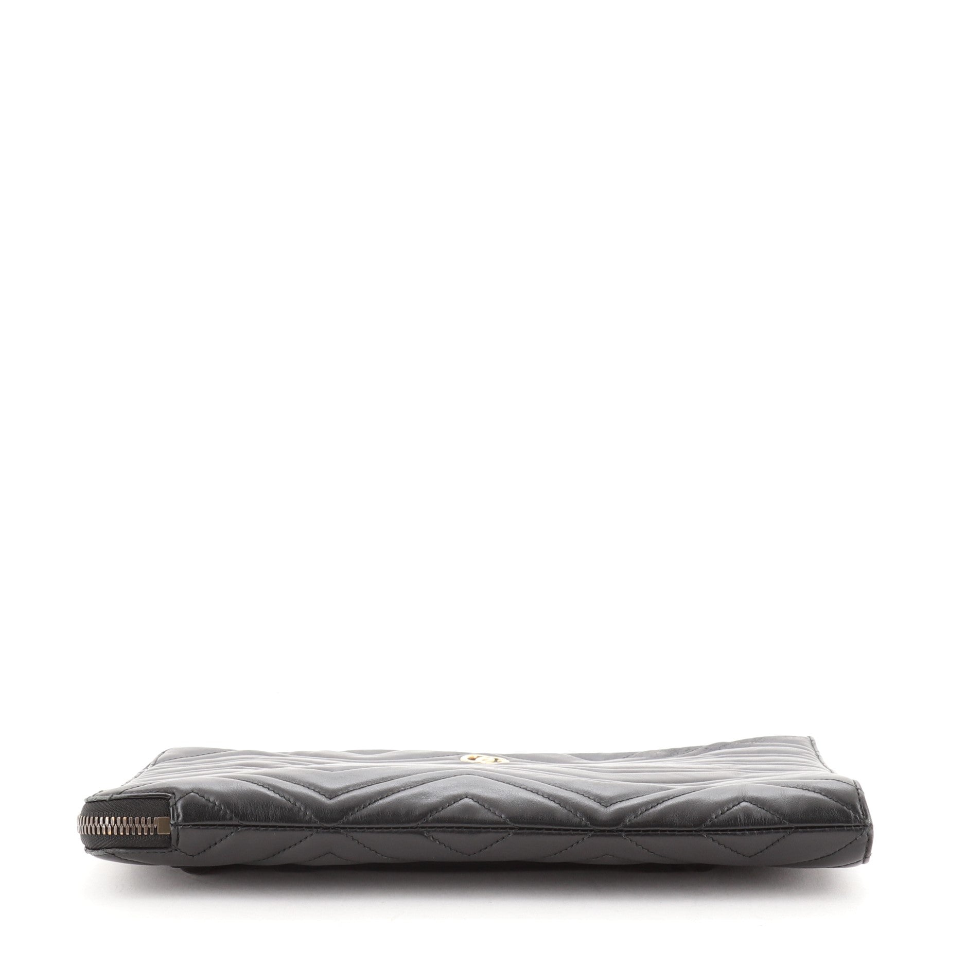 GG Marmont Portfolio Clutch Matelasse Leather