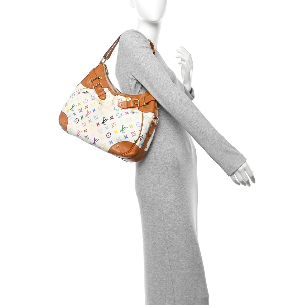 Monogram Multicolor Greta White
