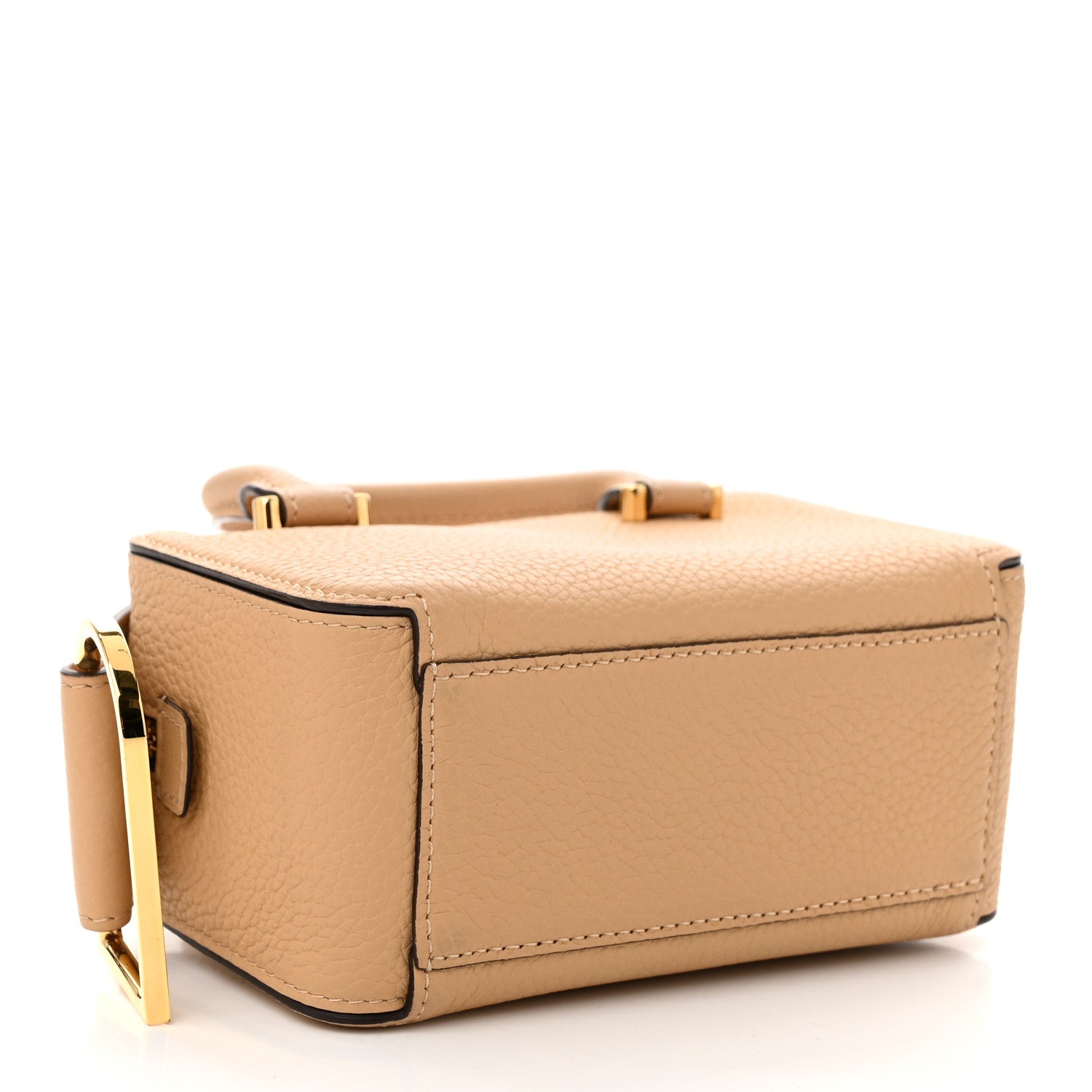 Taurillon Soft Nano Cool Box Satchel Latte