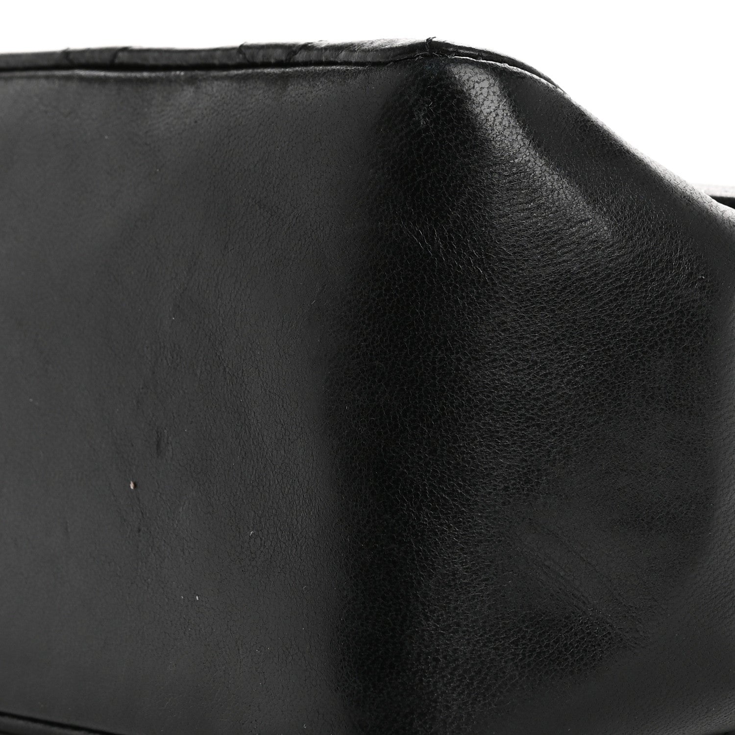 Lambskin Quilted Medium Single Flap Black