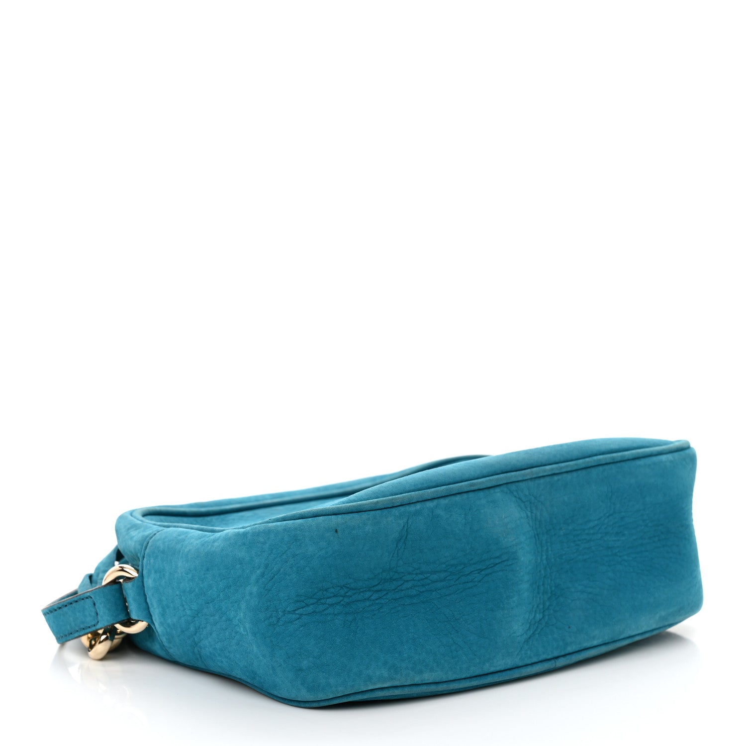 Vitello Range Small Soho Disco Bag Deep Cobalt