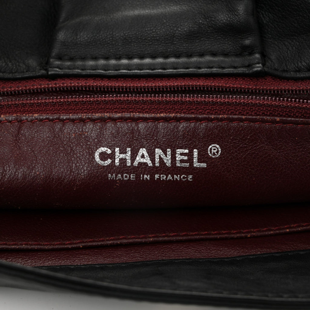 Lambskin Luxe Ligne Flap Black