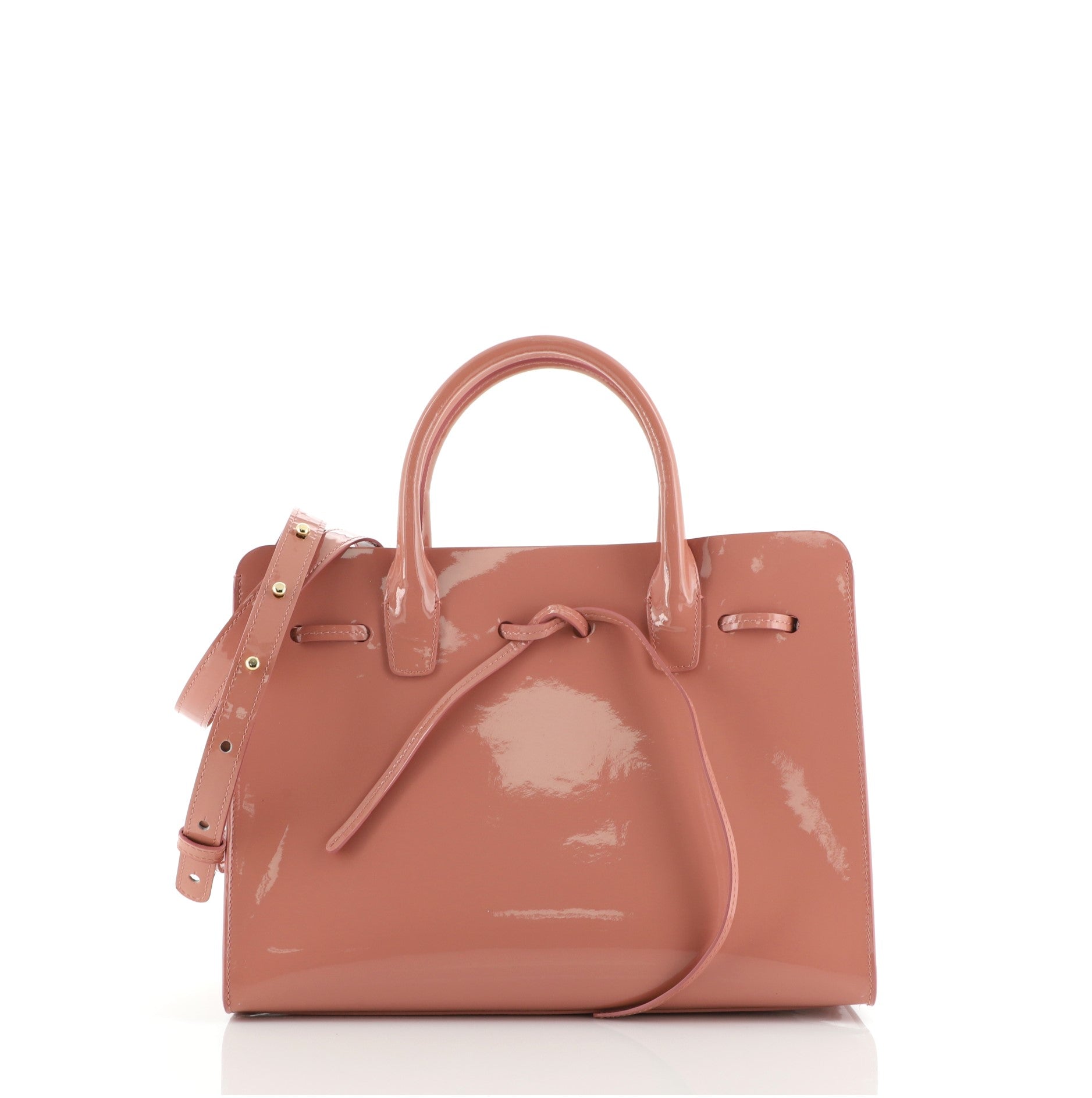 Sun Tote Patent Leather Mini