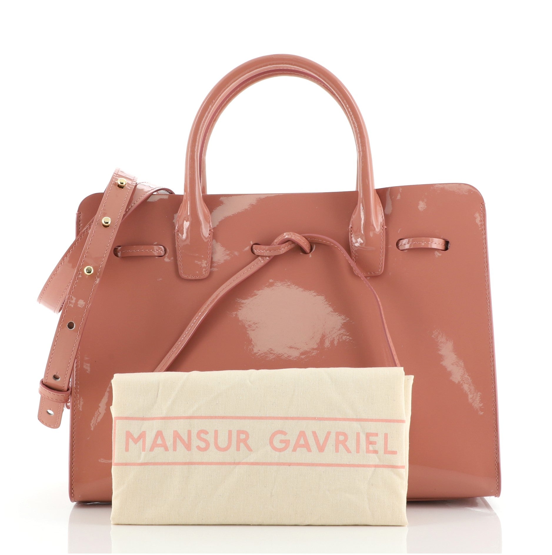 Sun Tote Patent Leather Mini