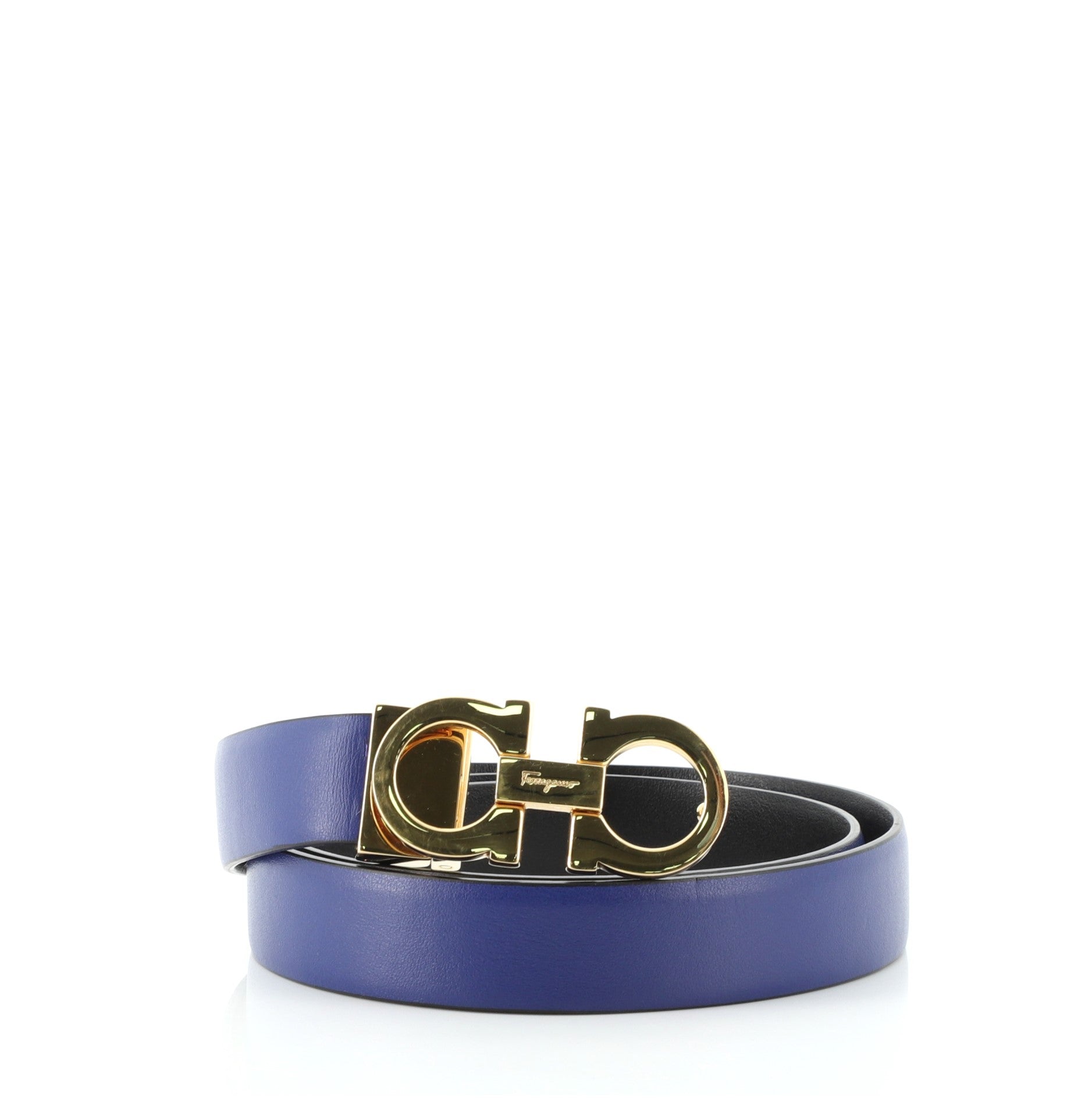 Gancini Belt Leather Thin 85
