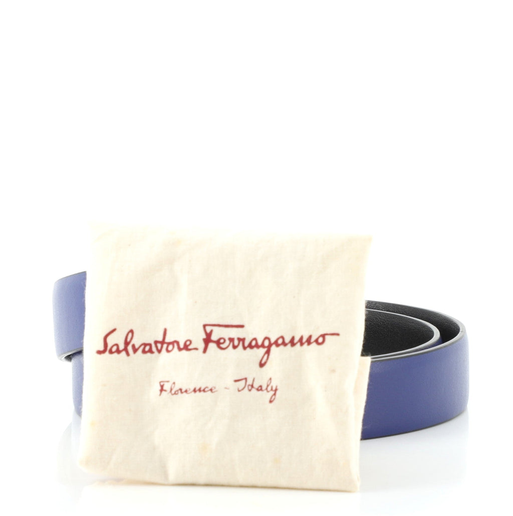 Gancini Belt Leather Thin 85
