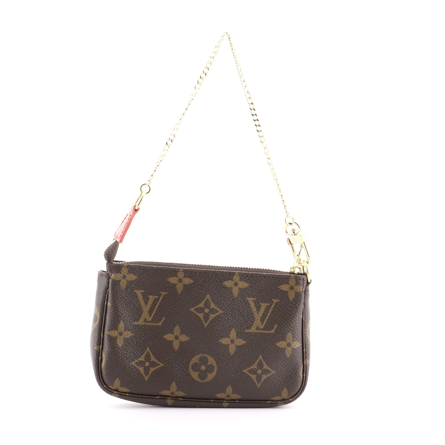 Pochette Accessoires Limited Edition Vivienne Xmas Monogram Canvas Mini