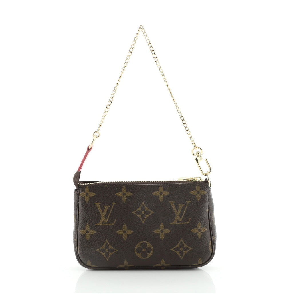 Pochette Accessoires Limited Edition Vivienne Xmas Monogram Canvas Mini