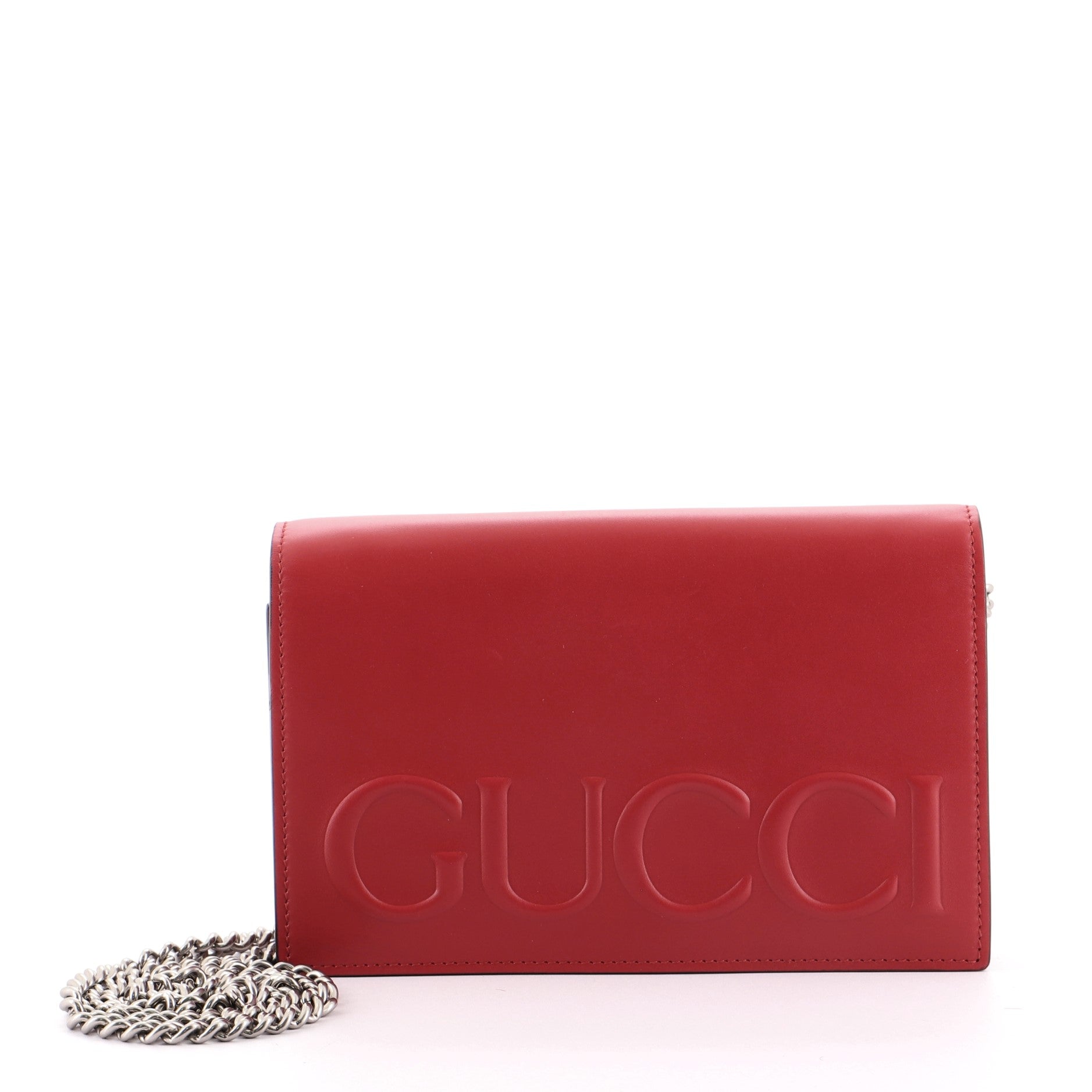 XL Chain Shoulder Bag Leather Mini