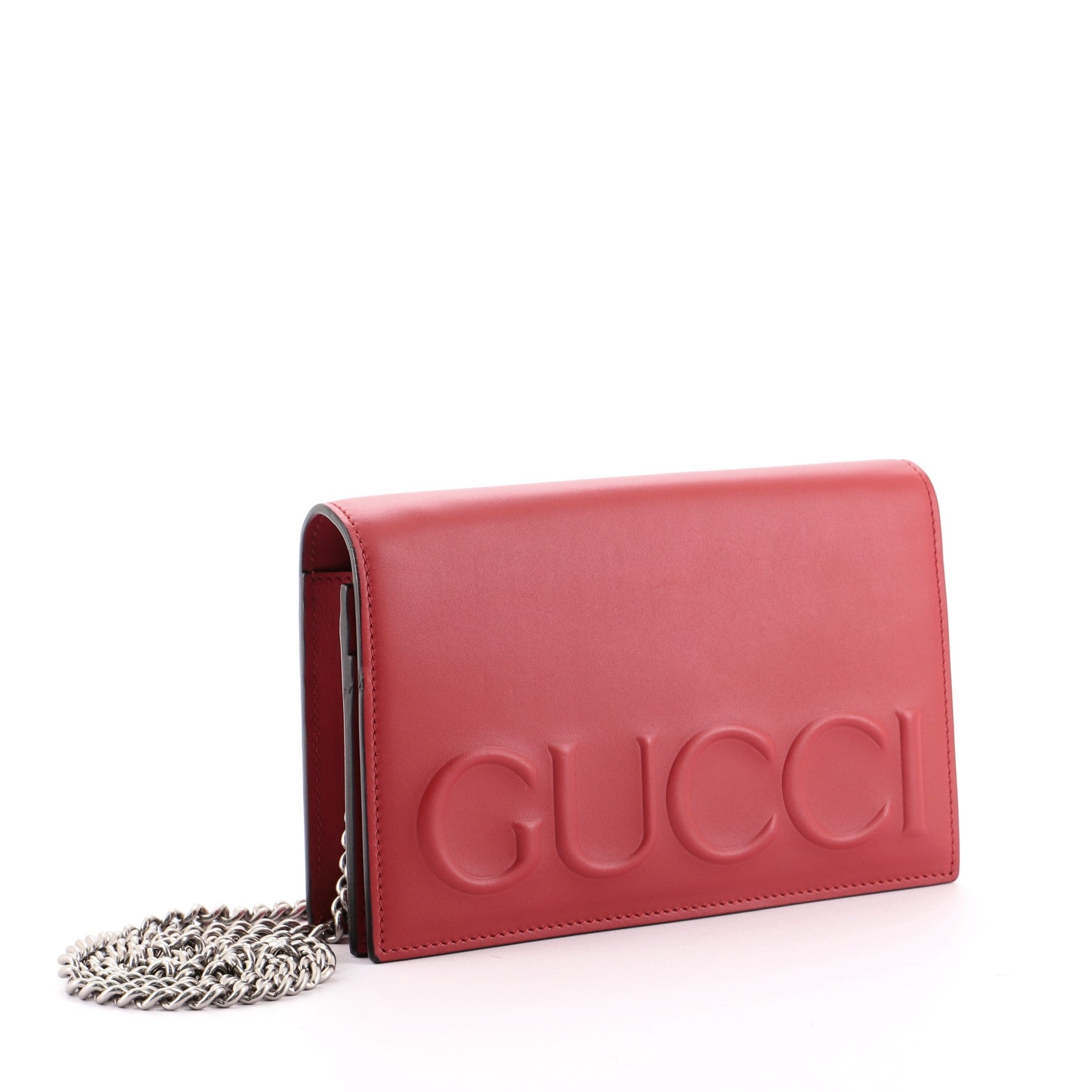 XL Chain Shoulder Bag Leather Mini