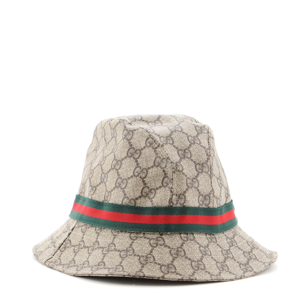Web Bucket Hat GG Coated Canvas Large