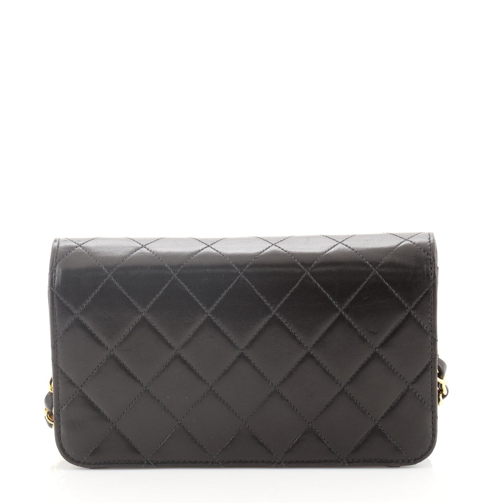 Vintage Full Flap Bag Quilted Lambskin Mini