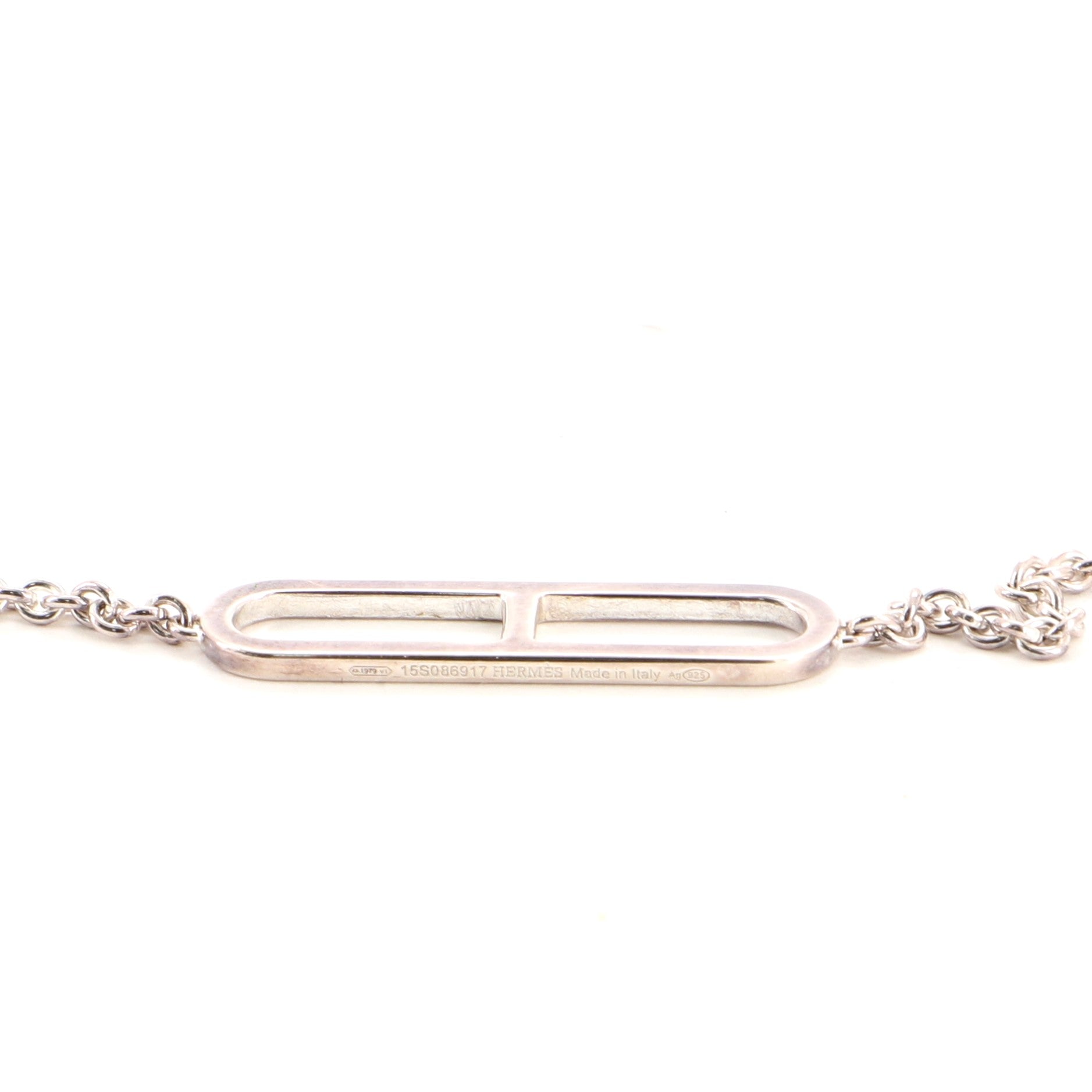 Ever Chaine d'Ancre Long Sterling Silver Necklace