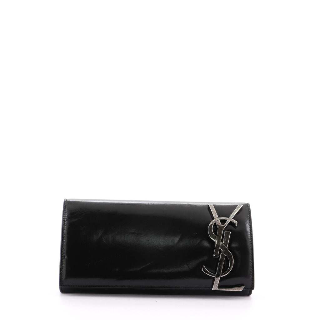 Smoking Monogram Clutch Leather Long