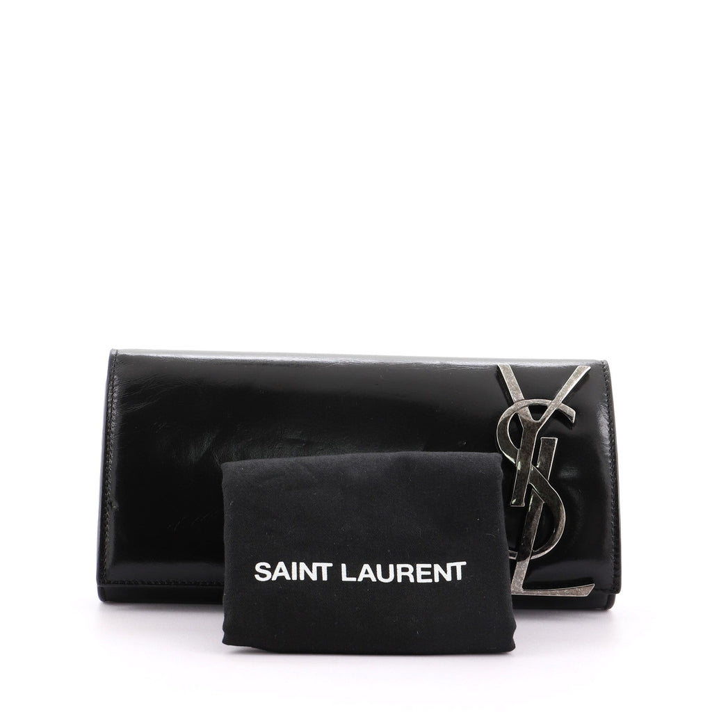 Smoking Monogram Clutch Leather Long