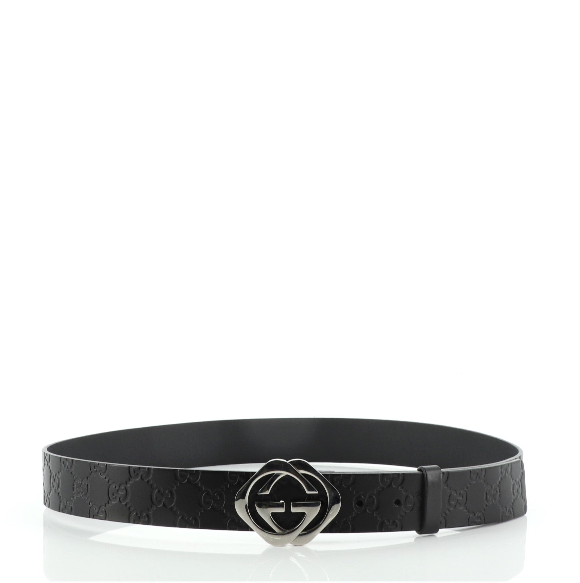 Square GG Belt Guccissima Leather Wide 105