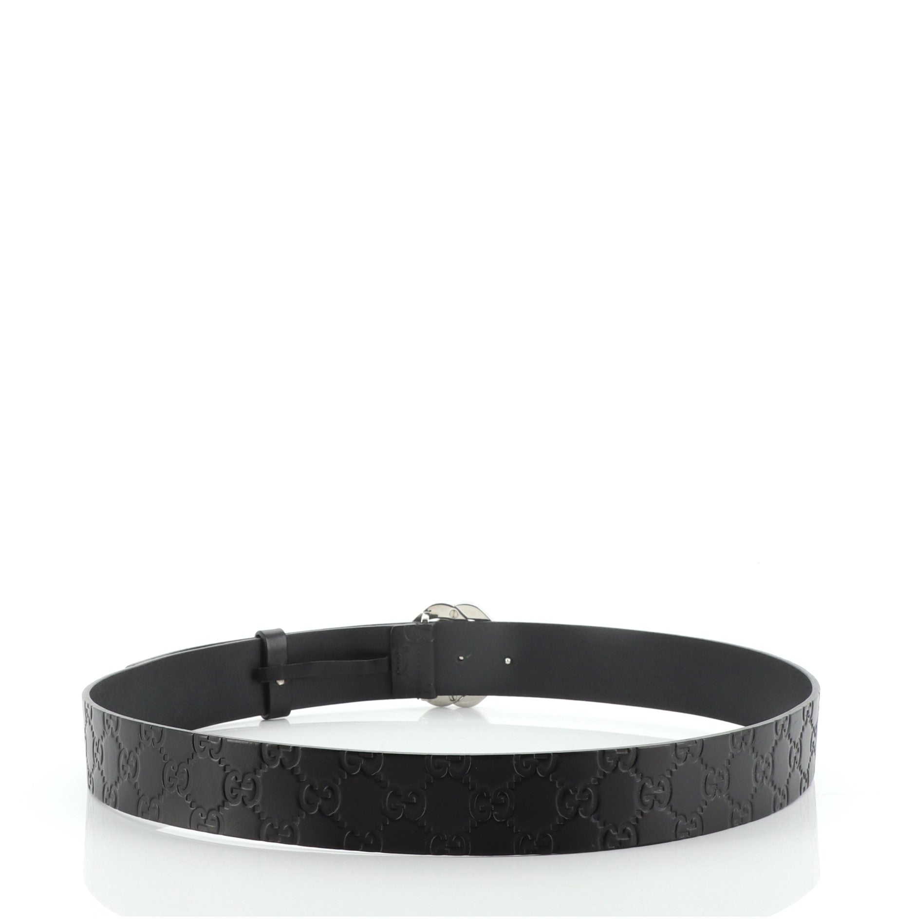 Square GG Belt Guccissima Leather Wide 105