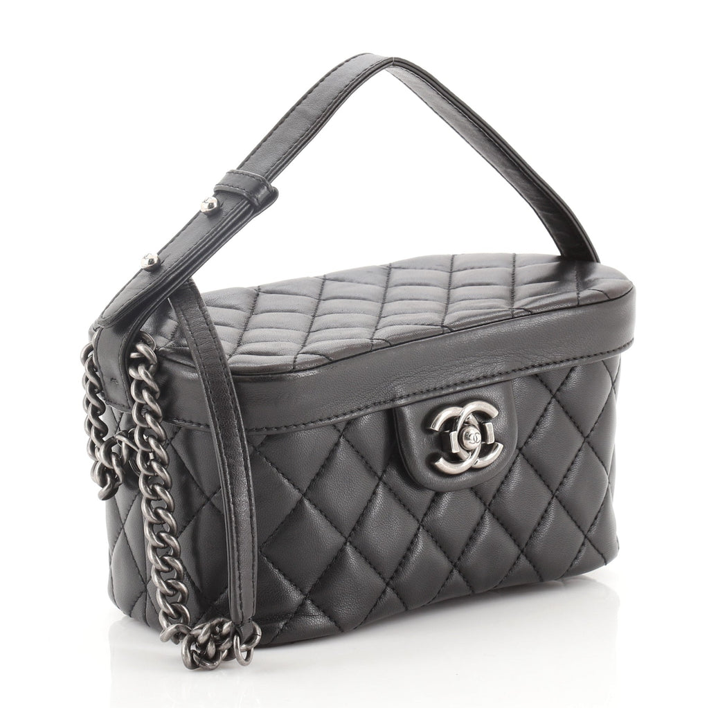 Boy Vanity Case Quilted Lambskin