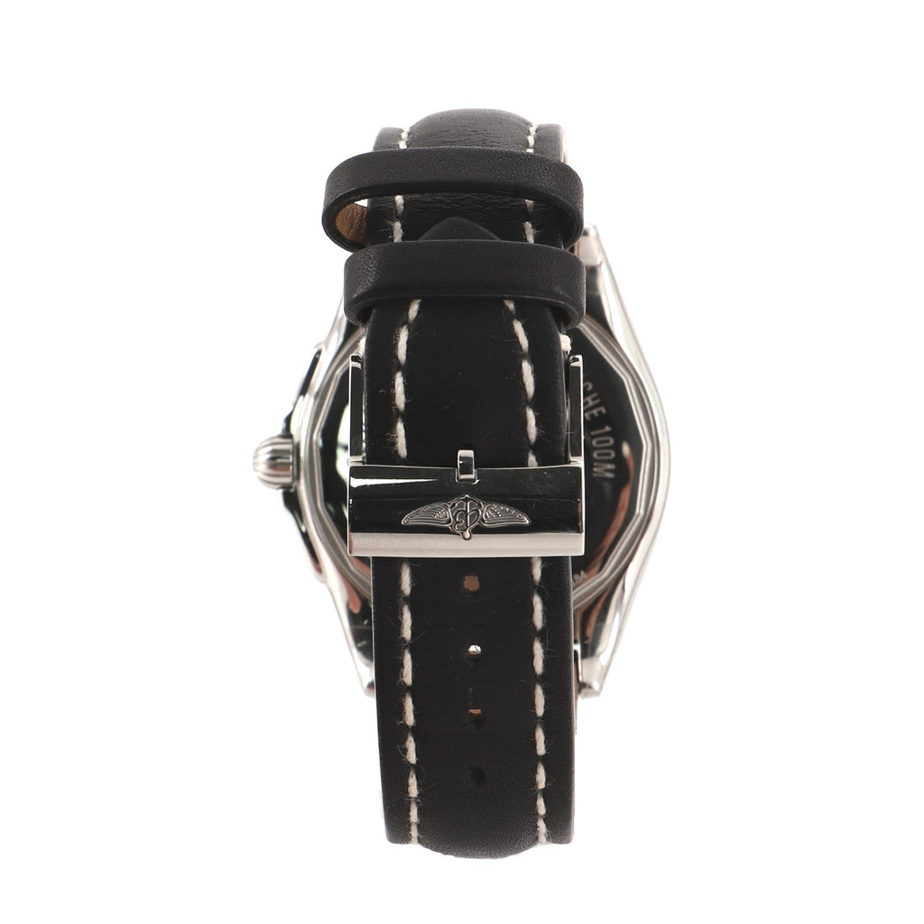 Galactic Unitime Automatic Stainless Steel and Leather 44 Watch