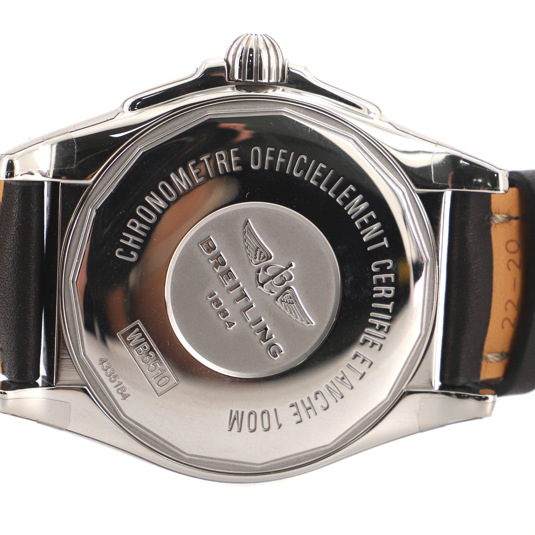 Galactic Unitime Automatic Stainless Steel and Leather 44 Watch