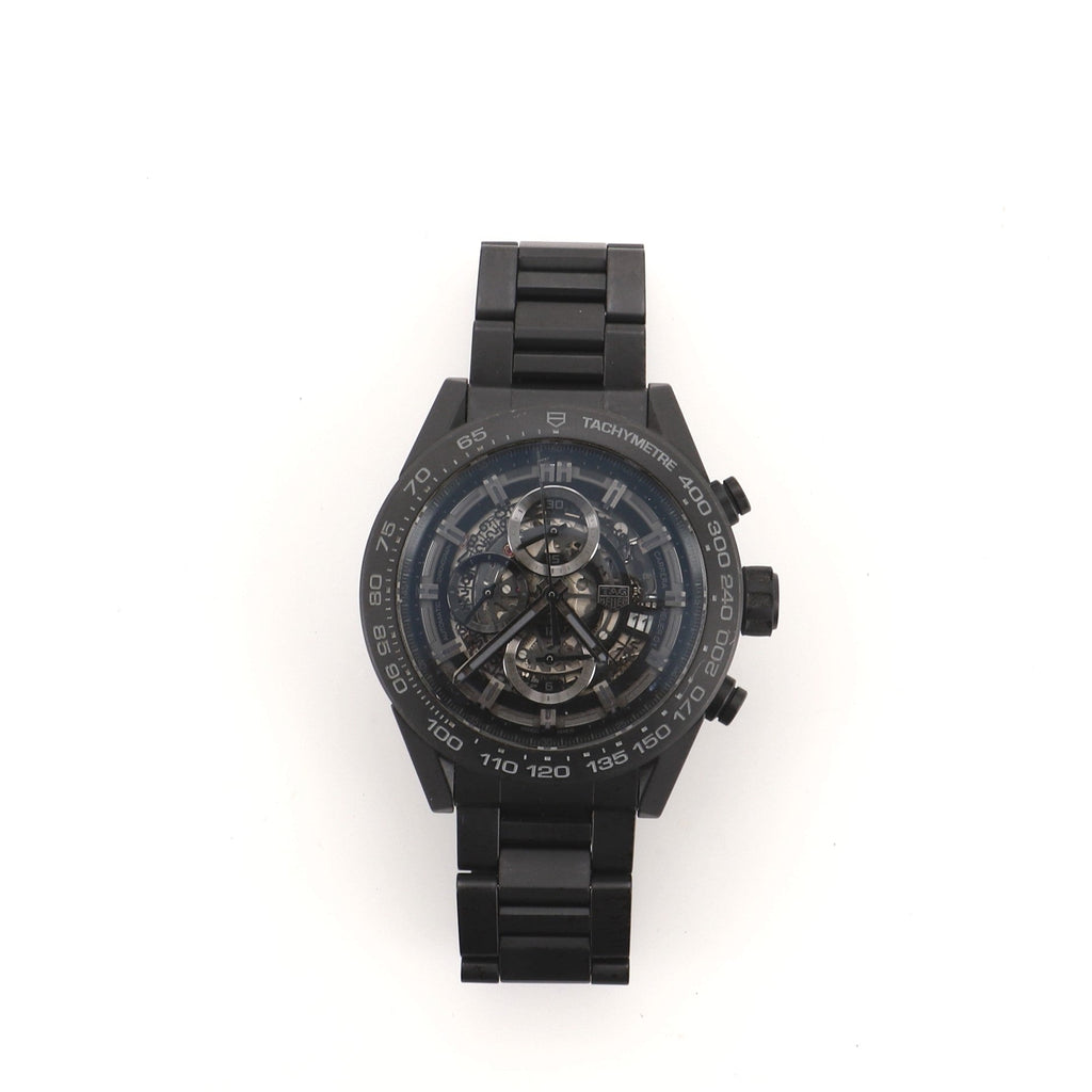 Carrera Calibre Heuer 01 Chronograph Automatic Watch Ceramic 45