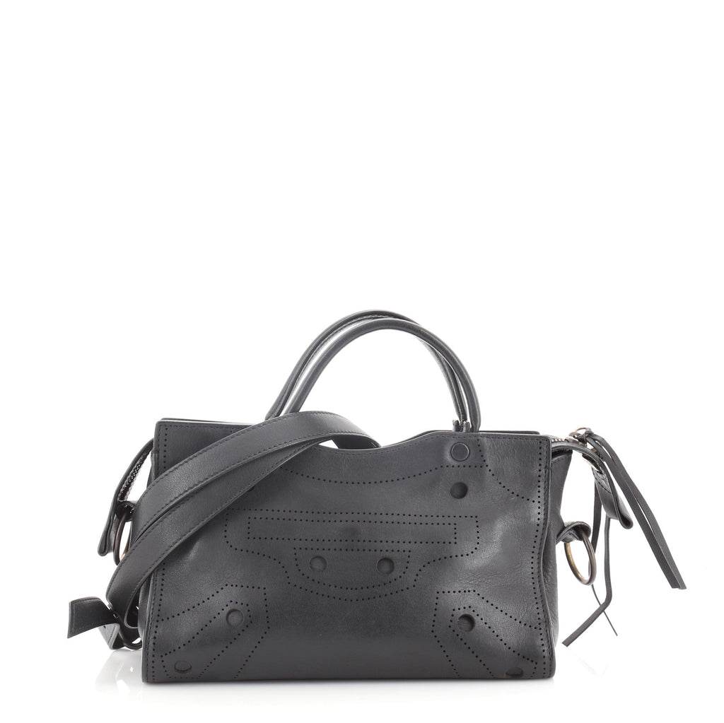 Blackout City Bag Leather Mini