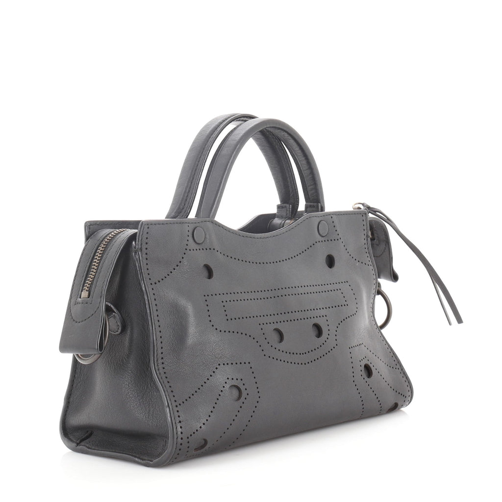 Blackout City Bag Leather Mini