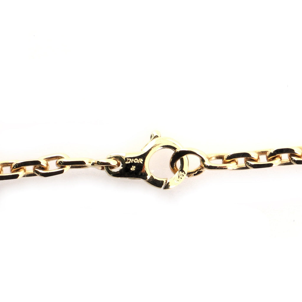 Vintage 5 Charm 18K Yellow Gold Necklace