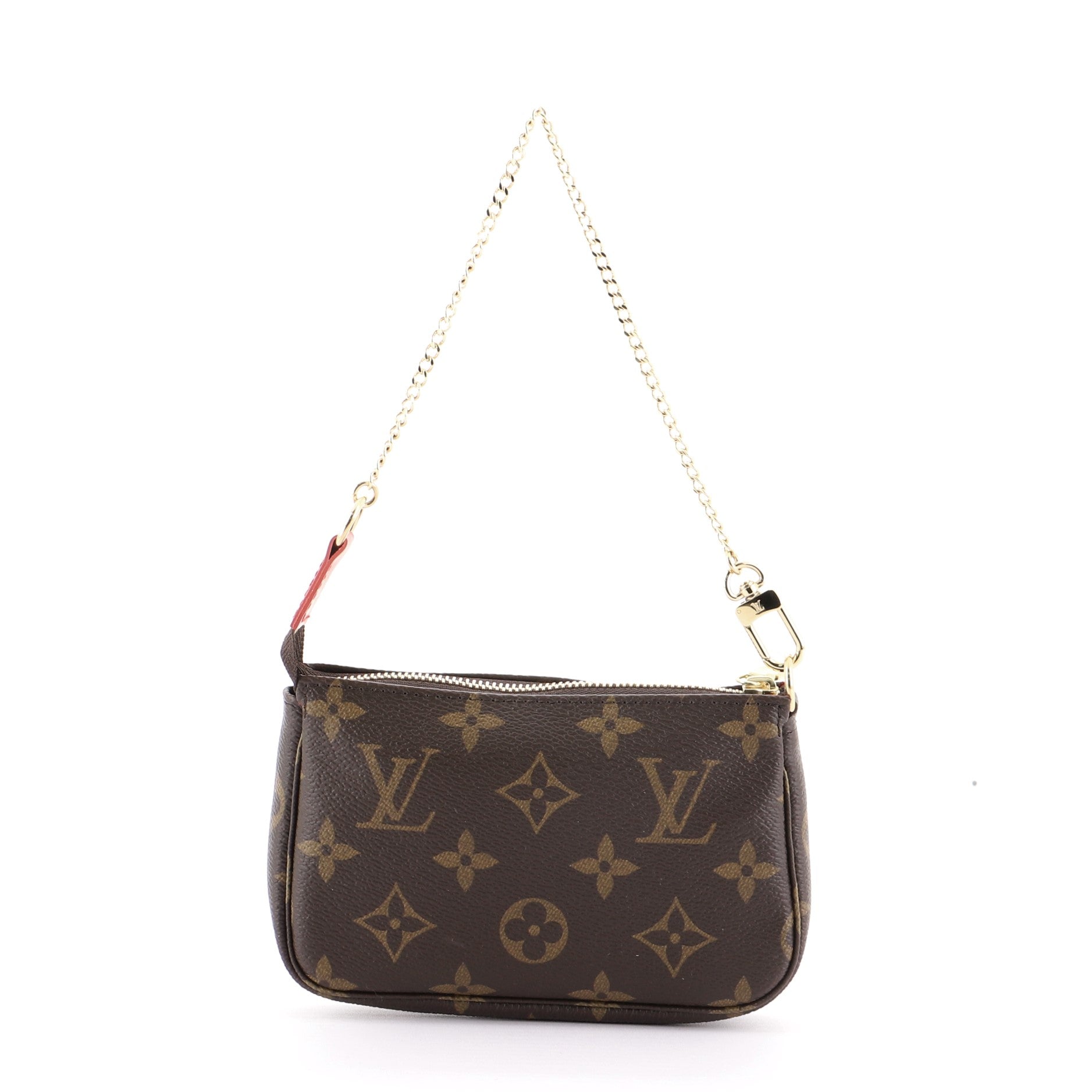 Pochette Accessoires Limited Edition Vivienne Xmas Monogram Canvas Mini