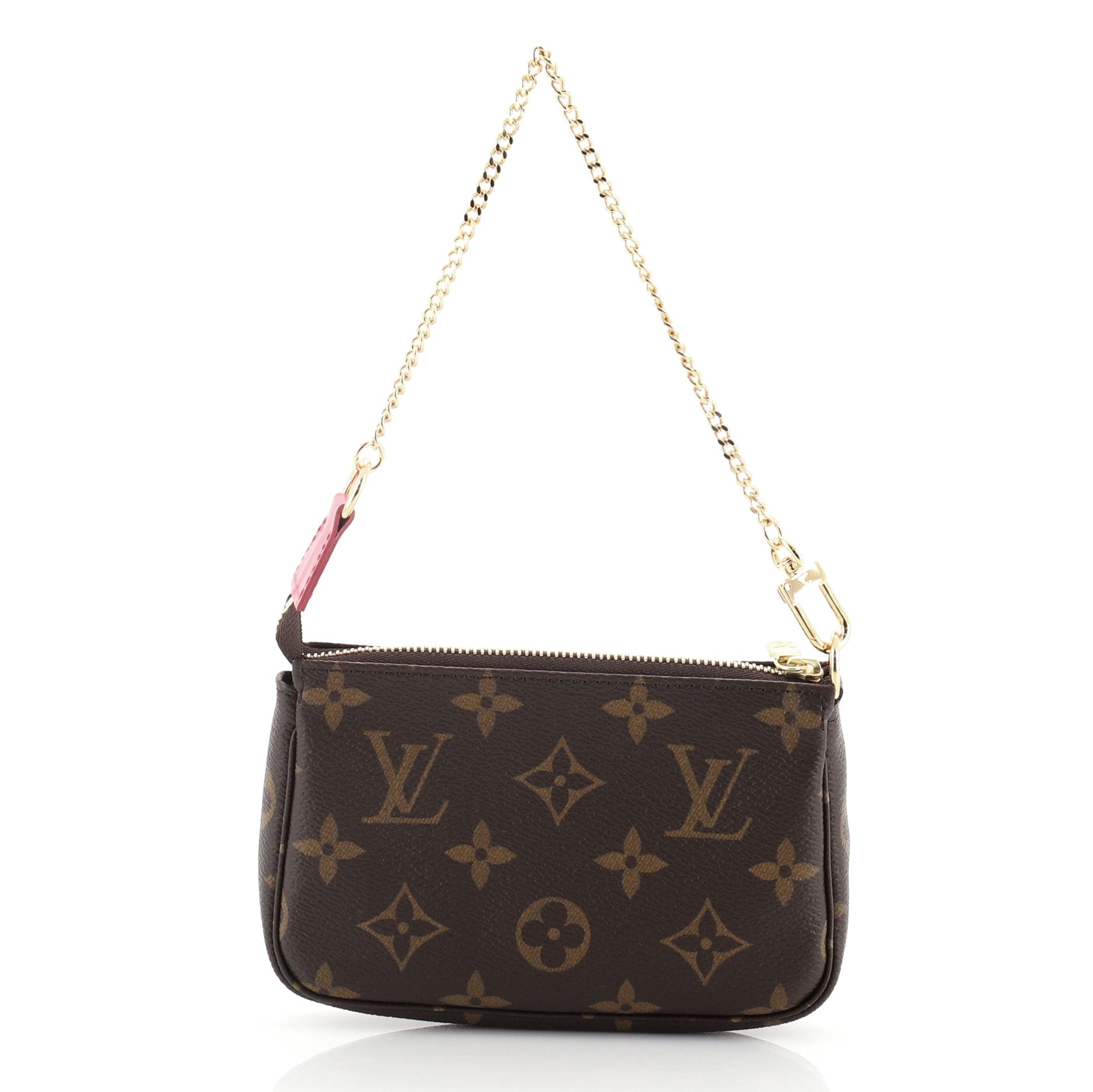 Pochette Accessoires Limited Edition Vivienne Xmas Monogram Canvas Mini