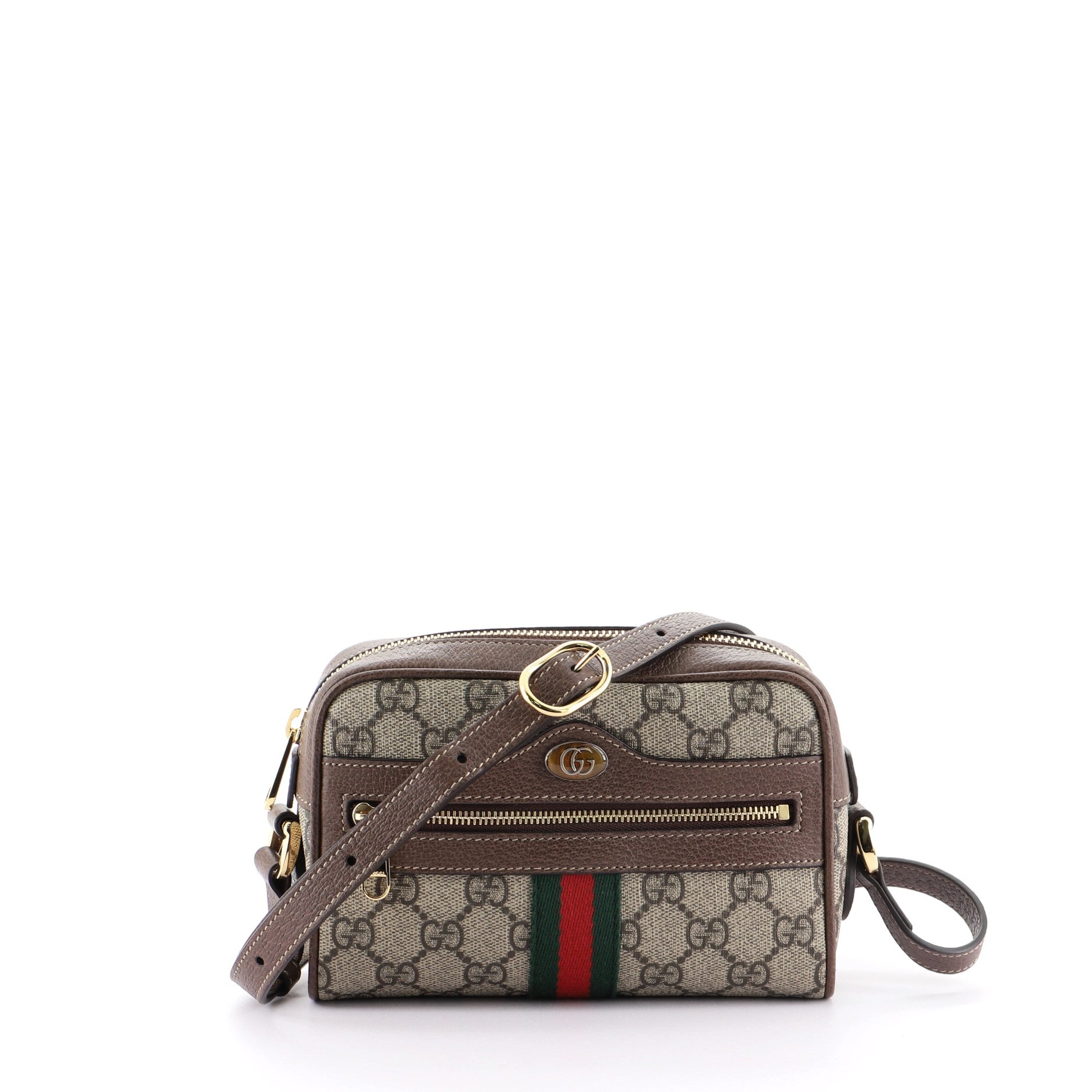 Ophidia Shoulder Bag GG Coated Canvas Mini