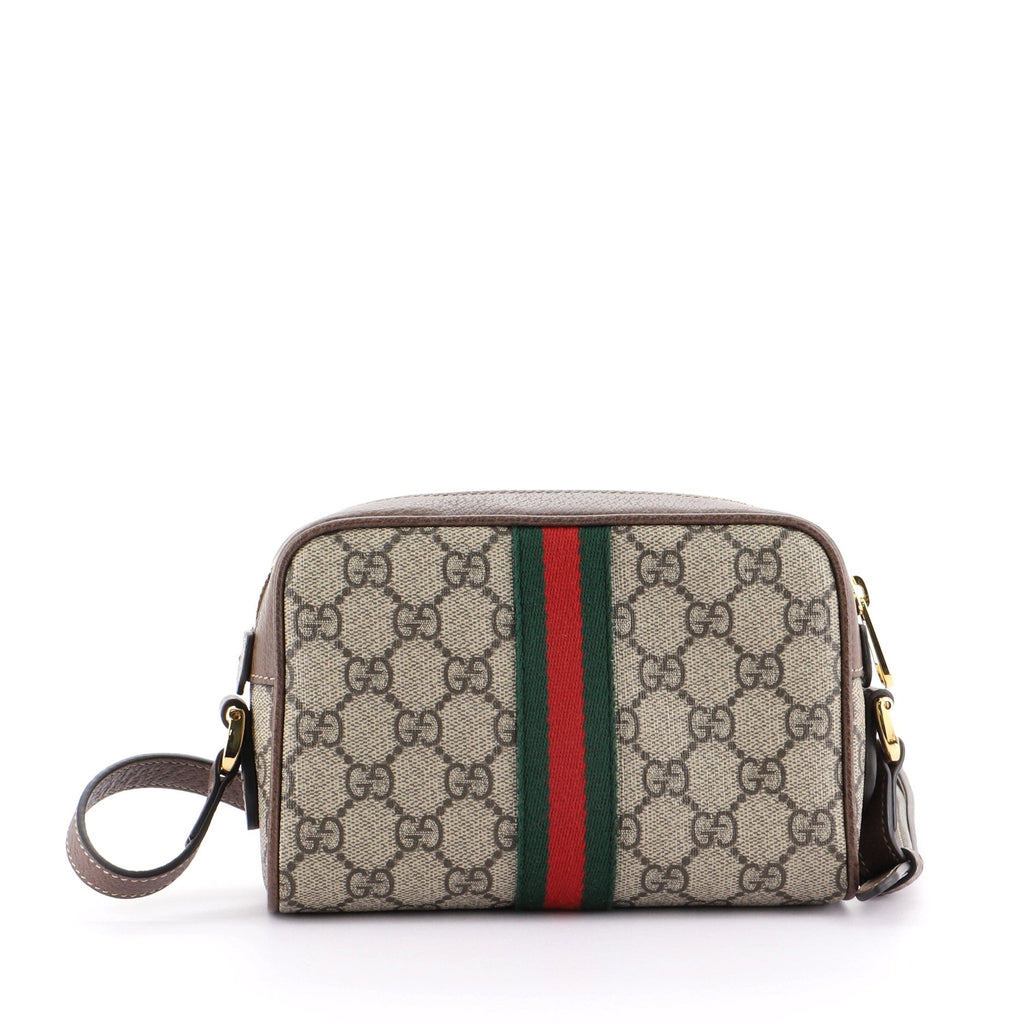 Ophidia Shoulder Bag GG Coated Canvas Mini