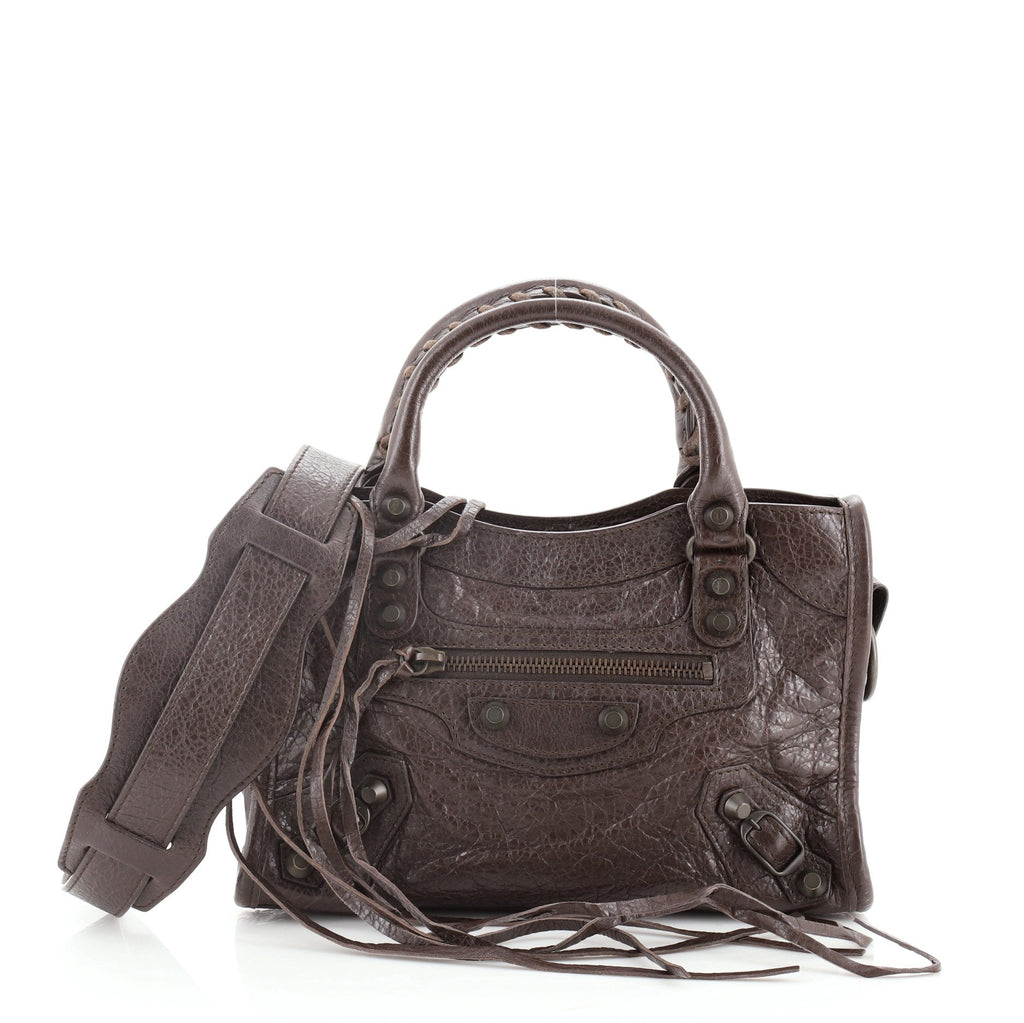 City Classic Studs Bag Leather Mini