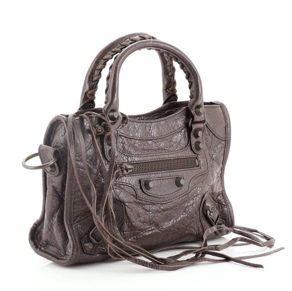 City Classic Studs Bag Leather Mini