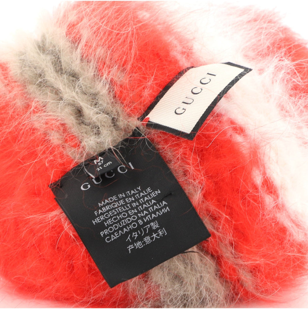 Beret Striped Wool Blend XS