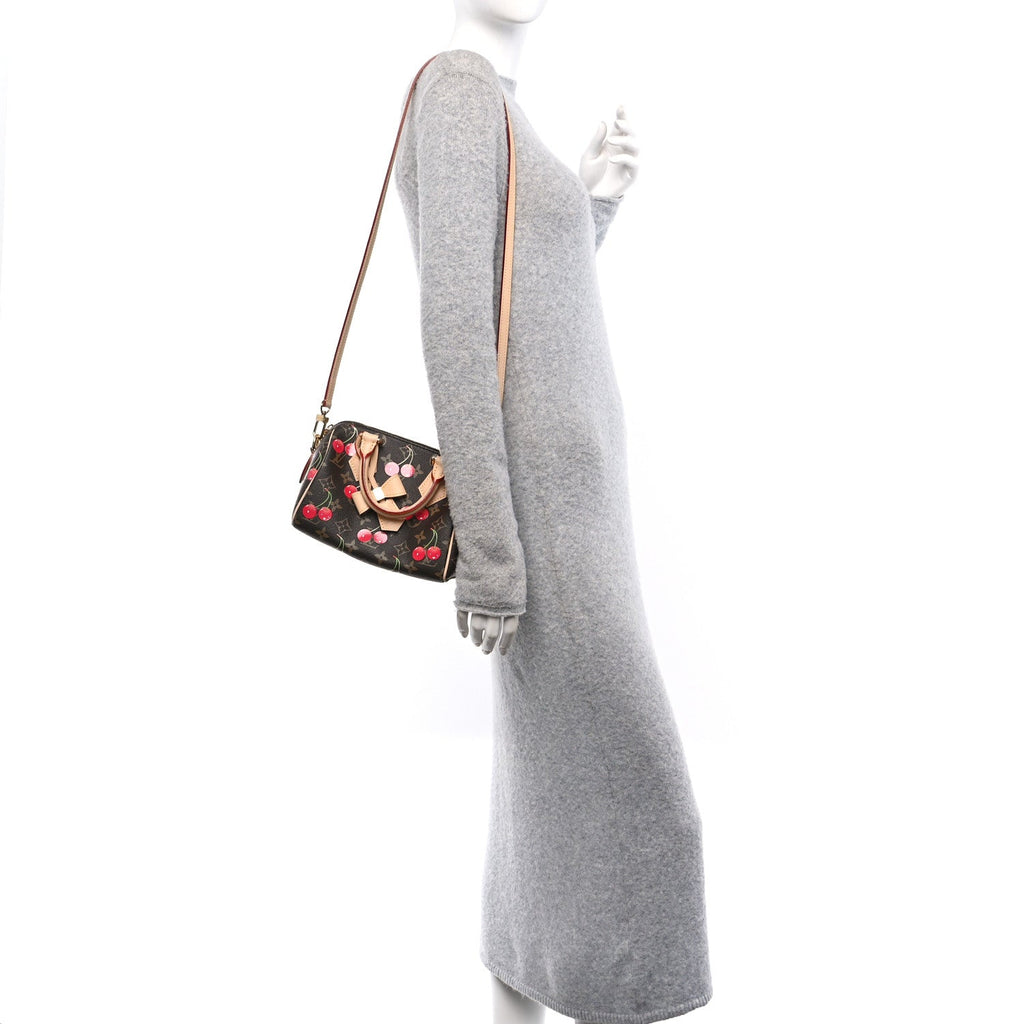 LV X TM Monogram Cerises Speedy Bandouliere 20