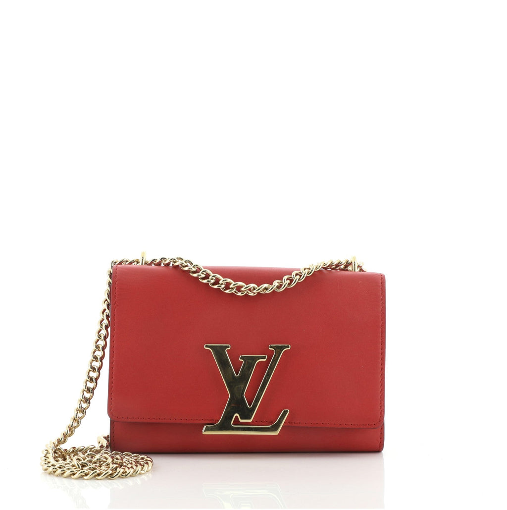 Chain Louise Clutch Leather MM